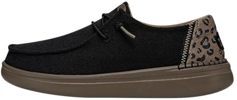 Hey Dude Wendy Rise Leo Urbane Schuhe DonnaSchwarz Schwarz