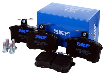 SKF Scheibenbremse Bremsbelag VKBP 90606-4er Set - Position Hinterachse Höhe 77 mm Länge 134 mm Breite 83 mm Dicke 16,5 mm - OE Qualität | Kompatibel mit: ALFA ROMEO 164, AUDI 100 C2 Stufenheck, 100 C3 Avant, 100 C3 Stufenheck, 100 C4 Avant, 100 C4 Stufenheck