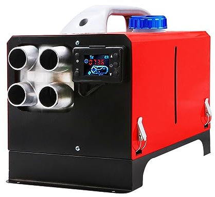 ZCBYBT 4 Löcher Standheizung 8KW Diesel Lufterhitzer Mit 5L Tank LCD Thermostat & Fernbedienung, Für LKW, RV, Boot,24v
