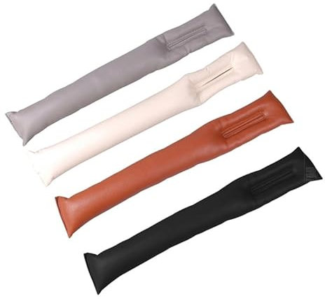 PARIE Autositz Lückenfüller für Audi Q3 Q5 Q7 Q8 8U F3 8R 4M, Verhindern Schlüssel Feuerzeuge Und Andere Gegenstände In Den Boden des Fallen,A/Brown