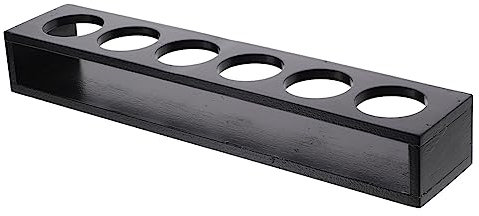 Ciieeo Schnapsglasständer, Schwarzer Whiskygläser Organizer