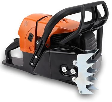 92cc G660 Gasoline Chain Saw Power Head, Iron Gasoline Chainsaw Power Head with Oil Bottle, Without Saw Chain and Guide Bar