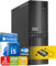 Desktop PC with Intel i5 4-Thread 3.20 GHz | 32GB DDR3 | 1000GB SSD | DVD±RW | Smart ID Card Reader 5-in-1 | USB3 | WiFi 600 and Bluetooth 5 | Windows 11 Professional 64-Bit | Multimedia Computer