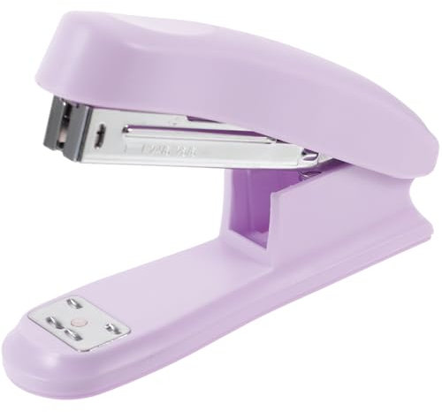 Tofficu Agrafeuse Portable à Main Multifonction Couleur Macaron Lavande Fournitures De Bureau Pour Bureau Performance Stable Et Design Ergonomique