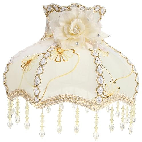 Ciieeo Lampshade Keyhole Light Vintage Light Fixtures Rose Floor Light Shade Lamps Shade for Floor Lamp Table Lamp Accessory Candelabra Lamp Shades Desktop Decor Desk Lamp Popcorn Machine