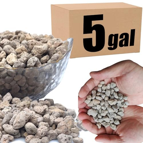 Bio-Bimsstein für Bonsai und Gartenbau, 100 % natürlich, 1,9 l