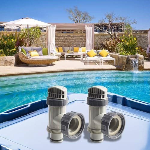 For-Intex 10747 Lot de 2 joints toriques de rechange pour valve de plongeur de piscine, grande pompe à piston