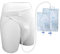 Bolsa recolectora de orina para hombres y mujeres, urinario portátil, bolsa de drenaje urinario que evita fugas, recipiente de orina de silicona portátil con conducto de catéter para orina, sistema de