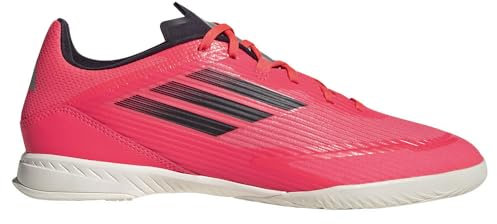 adidas Unisex F50 League IN Fußballschuh Turbo/Aurora Black/Platinum Metallic 45 1/3