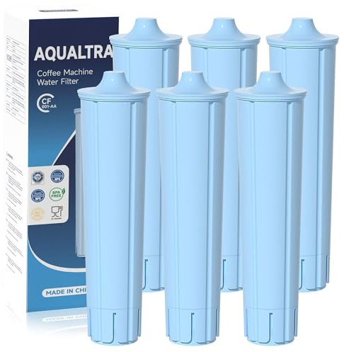 AQUALTRA Kaffee Wasserfilter, Kompatibel mit Jura 71312 Blue, 71311, 67007 (6 Stück)