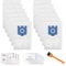 12 Pack AirClean 3D Efficiency Vacuum Cleaner Bags for Miele Hoover Bags, Replacement for Classic C1, Complete C1/C2/C3, S227, S240, S270, S400, S2, S5, S8 Series Canister Vacuum Cleaner (Blue, 12)