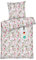 Carpe Sonno® Blumen Bettwäsche 135x200 Baumwolle | Bettwäsche Blumen Renforce Bettbezug 135 x 200 | Sommer Bettwäsche Frühling | Bettwäsche-Sets als Allergiker Bettwäsche Baumwolle 135x200 geeignet
