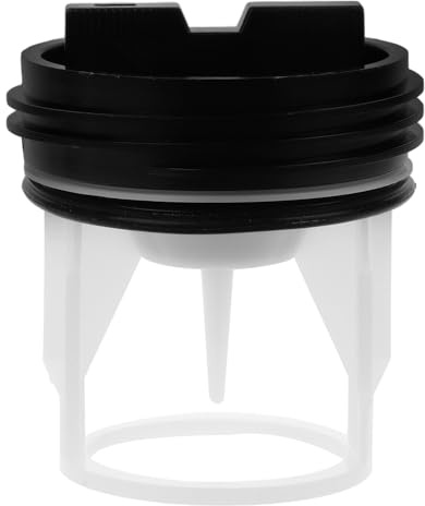 WHAMVOX Filtro per Pompa di Scarico Lavatrice Compatibile Tappo di Chiusura in Plastica Resistente Facile da Installare e Sostituire Previene Intasamenti per Lavatrici Tamburo