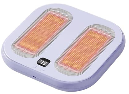 Appareil De Massage Des Pieds,3 Chauffage Et Vibration Chauffe-Pieds - Dispositif De Chauffage Des Pieds Électrique Portable - Pour Maison Bureau Camping Chambre Salon Loisirs Intérieurs Hiver
