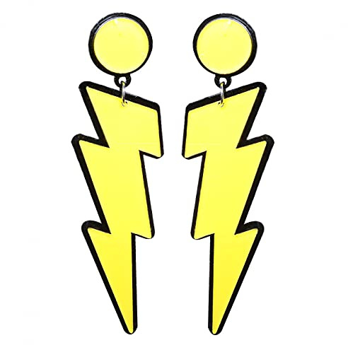JQQJZLC Schmuck für Frauen Frauen Silberohrringe, Trendige Blitz Frauen Drop Ohrringe Europäische Marke Populärer Schmuck für Frauen Girl Party Bijoux Geschenke für Freundin, Frau, Schwester,
