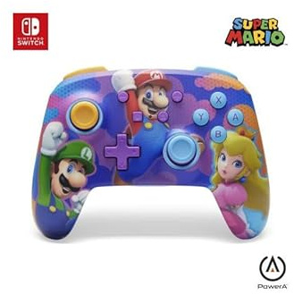Born To Vape presente Manette sans fil Am�lior�e pour switch- Mario- Color Splash Heroes et son sticker BTV exclusif collectionnable