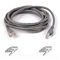 Belkin Cat5e Patch Kabel (2m, UTP snagless) grau
