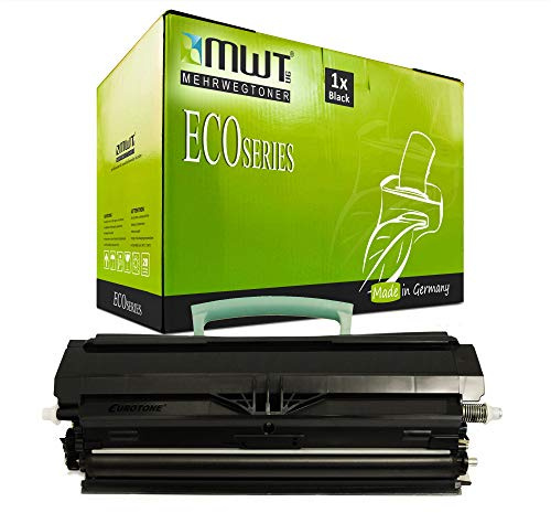 1x MWT Toner für kompatibel für Lexmark E 250 350 352 D DN N ersetzt 00E250A31E Schwarz Black