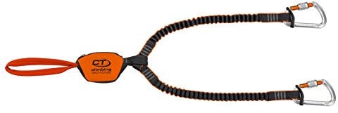 Climbing Technology Classic-K Slider, Set Ferrata Unisex – Adulto, Arancio/Grigio, Taglia Unica