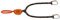 Climbing Technology Classic-K Slider, Set Ferrata Unisex – Adulto, Arancio/Grigio, Taglia Unica
