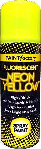 Paint Factory Fluorescent Neon Yellow, 200 ml