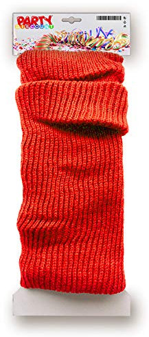 PARTY DISCOUNT Stulpen Beinwärmer, 1 Paar, (Orange)