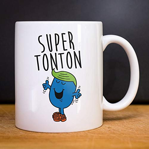 Monsieur Madame Mug Super Tonton 2 - Mug céramique imprimé en France - Licence Officielle