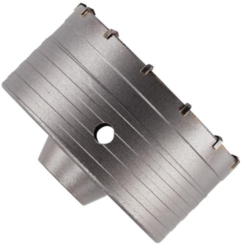 Rennie Tool Company 110mm Carbide Tipped Core Drill Bit for Brick, Concrete, Cement Stone Wall, Aerated Block, Iron, Copper, and Wood- TCT Circular Hole Saw Core Drill Hole Cutter wood hole saw