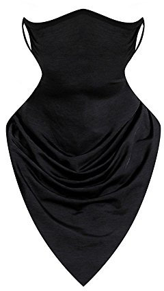 Yowablo Cycling Face Schal Schal, Summer Ice Silk Headscarf Nahtloses magisches Dreieck (1 PC,17#)