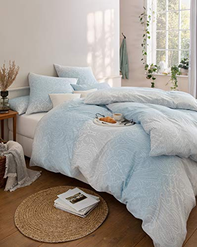 ESTELLA Satin de Luxe Bettwäsche Otello bleu