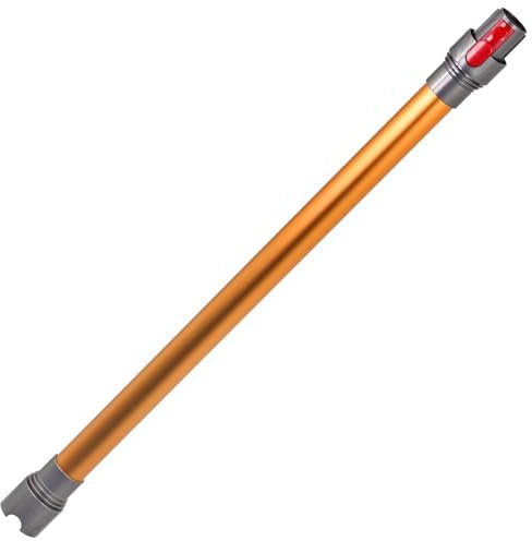 SPARES2GO Extension Rod Wand Tube Pipe for Dyson V7 V8 V10 V11 V15 SV10 SV11 SV12 SV14 Vacuum Cleaner (Yellow/Orange/Gold)