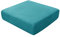 BXFUL Sofa-Sitzkissenbezüge, Sofakissen-Bezüge Stretch-Samt, Couchkissen-Bezüge Ersatz für individuelle Kissen mit elastischem Stoff (Rückenlehnenbezug,Blaugrün)