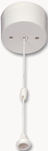 10AX Interrupteur à tirette 2 voies, interrupteur de plafond électrique, 1 pièce - PRC210