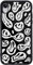 MAYCARI Slim Protective Phone Case for iPhone XR, Aesthetic Happy Smile Face Hippie-E Print Design, Soft TPU Hard Back Shockproof Anti-Scratch Protective Cover Case for iPhone XR