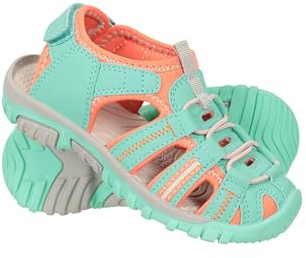 Mountain Warehouse Bay Kids Shandals - Neoprene Lined Sandal Shoes with Adjustable Straps - For Spring Summer Walking, Travelling & Outdoors