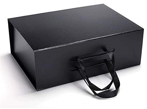 FEYONA Geschenkbox, Geschenkverpackung, Geschenkbox, Geschenkverpackung, Klappbox, tragbare Pappe, Kosmetikbox, B, 33 x 21,5 x 6,8 cm (Farbe: A)