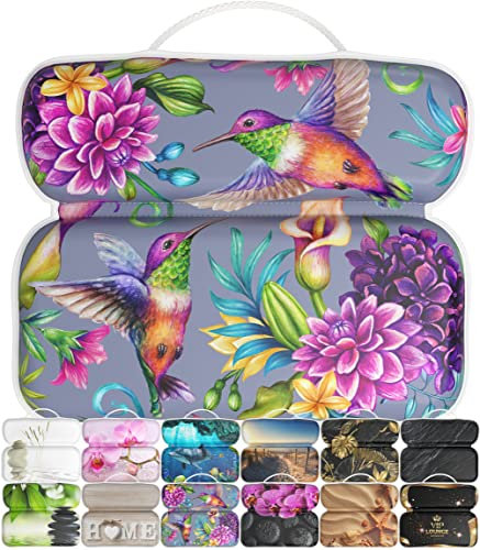 Sanilo Badewannenkissen, viele Bequeme Badekissen mit Motiv, Nackenkissen mit starken Saugnäpfen, waschbar (Kolibri)