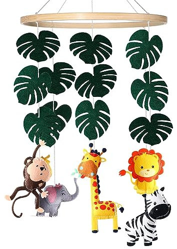 Mobile Waldtiere,MobileBaby,Mobile Filz,Mobile Wickeltisch,Mobile Baby Wald,Mobile Tiere Baby,Baby Mobile für Bett,Neugeborenen Geschenk Für Baby