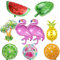 Tropical Balloon Hawaiian Balloons Party Decorations Flamingo Pineapple Coconut Tree Monstera Leaf Mylar Foil Balloon Luau Summer Helium Balloons for Birthday Hawaii Aloha Beach Pool Party Decorations
