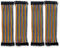 ANLIKY-Pro 4 Stück 40 Pin 2.54mm Dupont Jumper Kabel - 20CM Flexible Verbindung für elektronische Projekte (Female-Female)