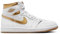 Nike Mercurial Vapor II SG - Botas de fútbol para hombre, Blanco/Dorado, 13.5