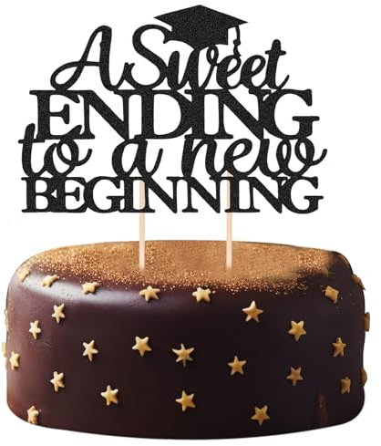 Graduation Cake Topper,Glitter Congratulations Cake Topper Class of 2024 Cake Topper for 2024 Graduation Theme High School College Senior Graduate Party Cake Decorations Supplies A4BYSGCP