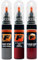 FIRANTO Lackstift Autolack Reparaturset für Tesla Motors PR00 Midnight Cherry Red - 3-in-1 Autolack Kratzer Reparaturstift 15ml Grundierung, Klarlack
