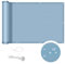 COOL AREA Brise Vue Balcon 90x600cm PES,Imperméable à l'eau, Protection UV,Protection de la Vie privée des balustrades de Balcon,Gris-Bleu
