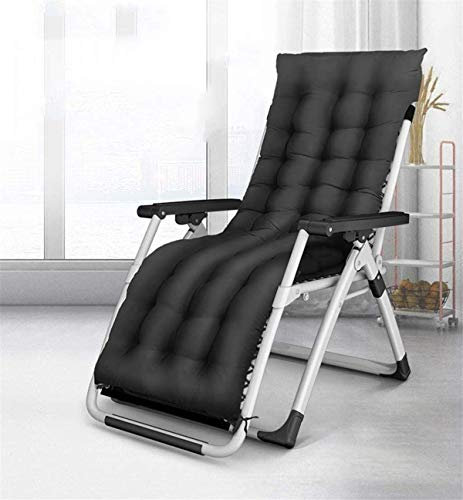 Lounge Stuhl Klassische Lounge-Stühle Sonnenliege/Garten-Terrasse Faltende Stützende Stühle Heavy Duty Übergroße Lounge Stuhl Strand Liegestuhl Mit Kissen,Liege