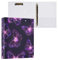Ringbuch mit 3 Ringen, violetter Schmetterling, rund, 3,8 cm, 200 Blatt, A4-Papierbinder-Organizer für Zuhause, Schule, Büro, 1 Stück