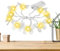 LED-Lichterkette für Schlafzimmer, LED-Lichterkette für drinnen und draußen, Feenhafte Weihnachts-Lichterkette für den Innenbereich, Home Party Yard, dekorative Feenlichter mit Schmetterlingsdesign, G