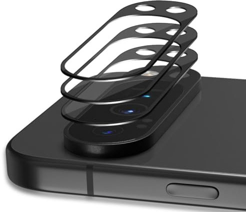 Teenrpov 3 Pezzi Pellicola Fotocamera per Google Pixel 9 Pro, Protettore Lente in Vetro Temperato compatibile con Google Pixel 9 Pro, HD/Durezza 9H /Anti Graffi