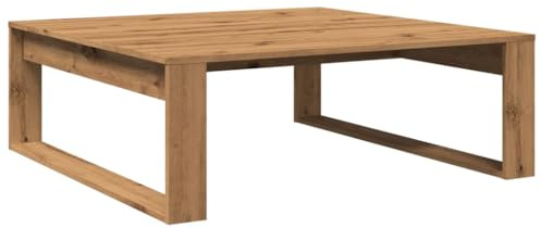 vidaXL Couchtisch Artisan-Eiche 100x100x35 cm Holzwerkstoff