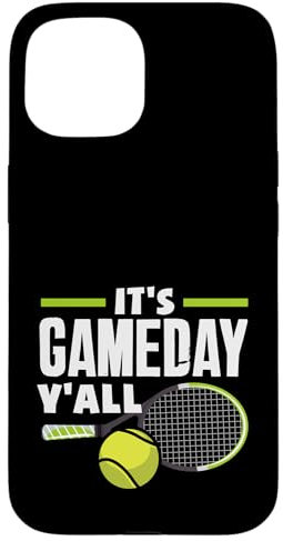 iPhone 15 Tennis It's Gameday Tennis Enthusiast Vibes Case
